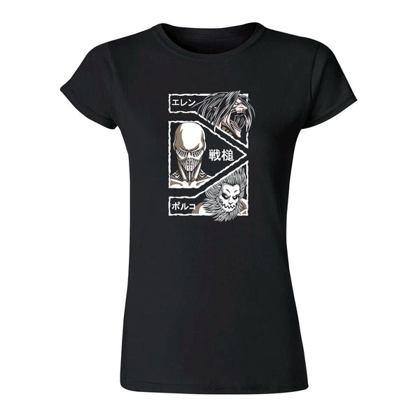 Playera Mujer Anime Attack on Titan Titanes 000293N