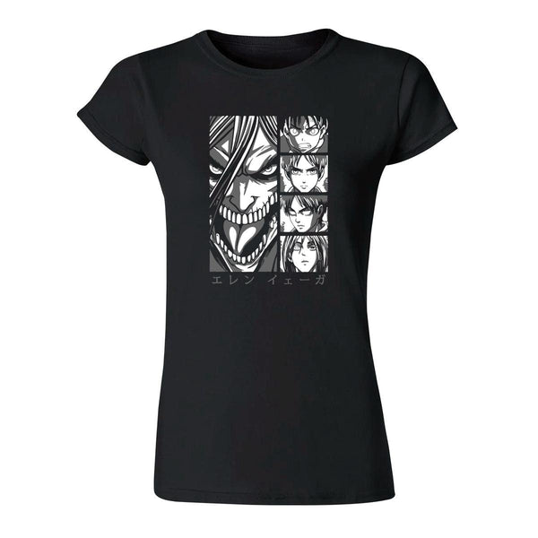 Playera Mujer Anime Attack on Titan Eren Yeager 000299N