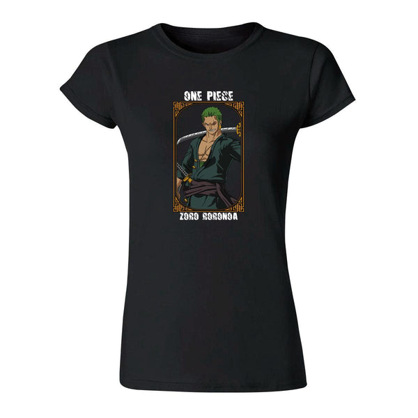 Playera Mujer Anime One piece Zoro Roronoa 000308N