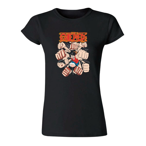 Playera Mujer Anime One piece Monkey D Luffy 000310N