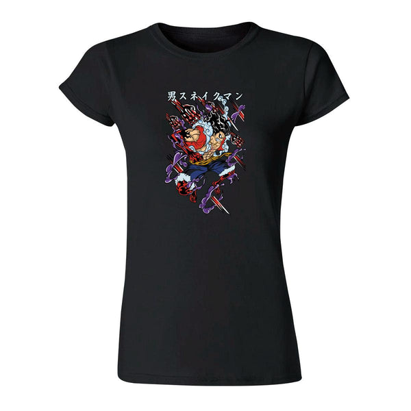 Playera Mujer Anime One piece Monkey D Luffy 000313N