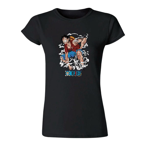 Playera Mujer Anime One piece Monkey D Luffy 000314N