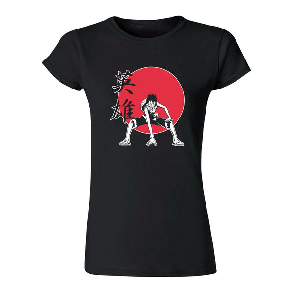 Playera Mujer Anime One piece Monkey D Luffy 000319N