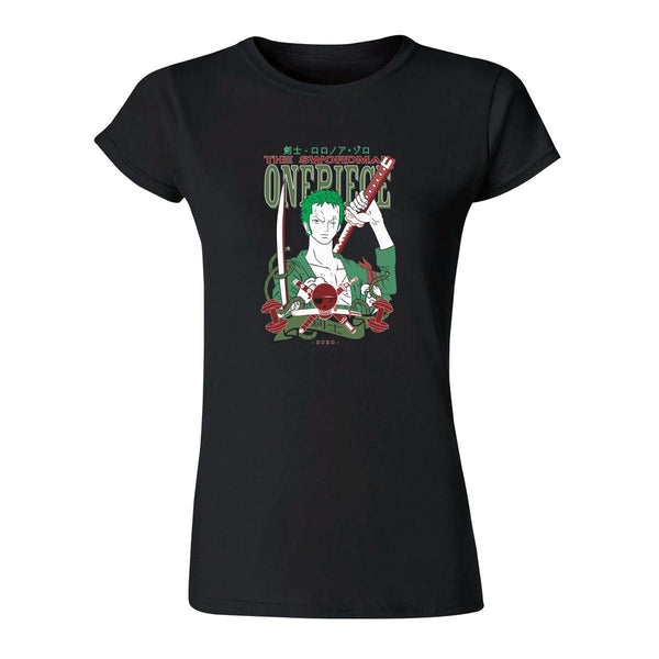 Playera Mujer Anime One piece Zoro Roronoa 000324N