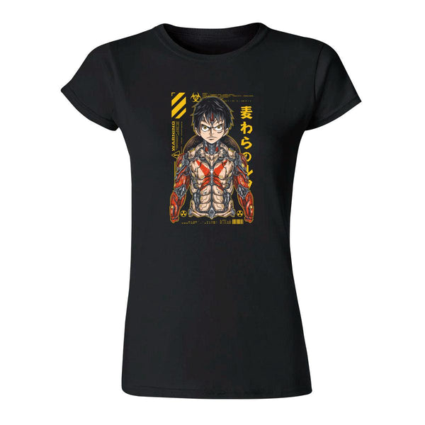 Playera Mujer Anime One piece Monkey D Luffy 000326N