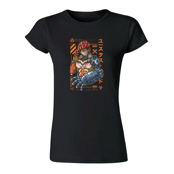 Playera Mujer Anime One piece Eustass Kid 000328N