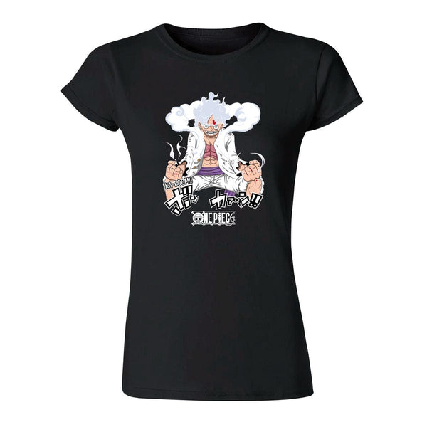 Playera Mujer Anime One piece Gear 5 Luffy 000329N