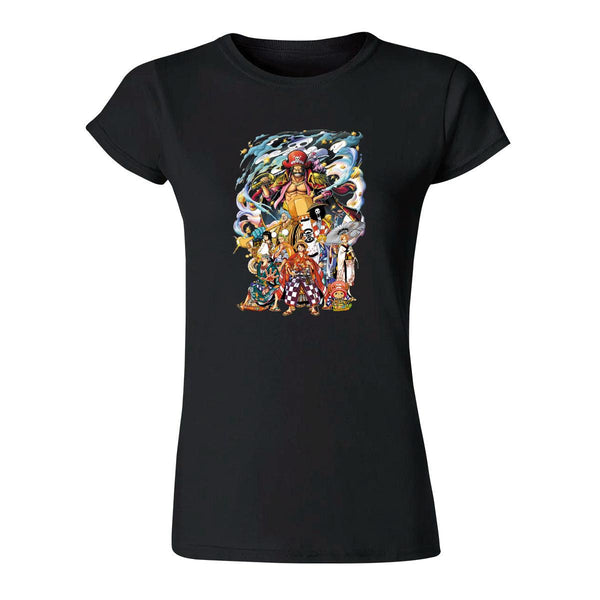 Playera Mujer Anime One piece Piratas 000335N