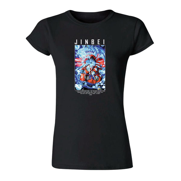 Playera Mujer Anime One piece Jinbei 000336N