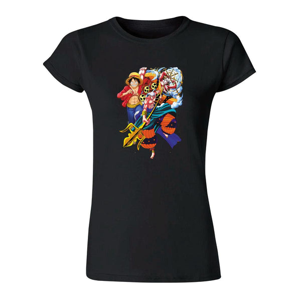 Playera Mujer Anime One piece Monkey D Luffy 000340N