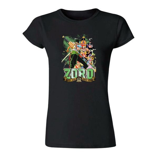 Playera Mujer Anime One piece Zoro Roronoa 000360N