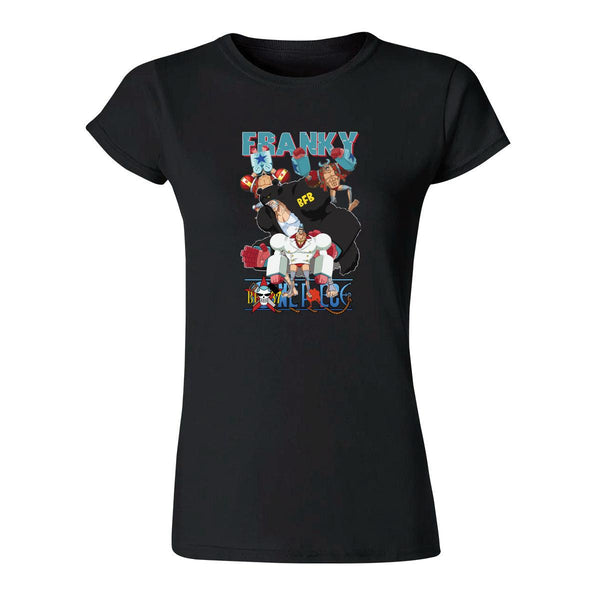 Playera Mujer Anime One piece Franky 000361N