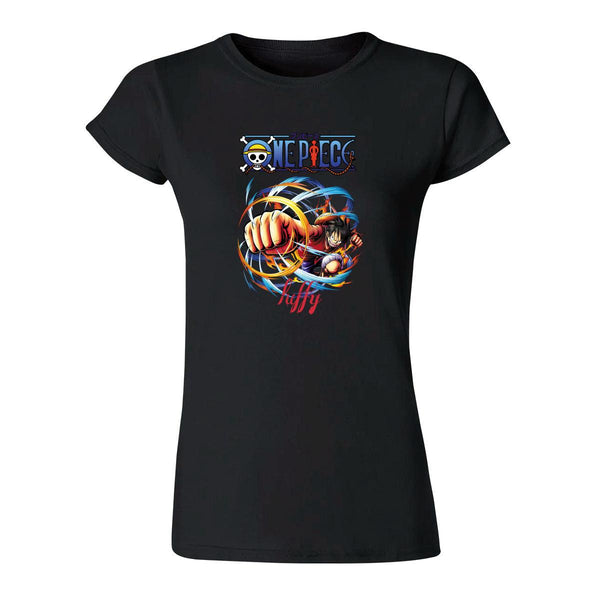 Playera Mujer Anime One piece Monkey D Luffy 000368N