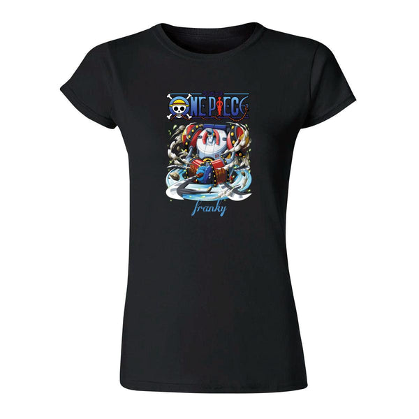 Playera Mujer Anime One piece Franky 000369N