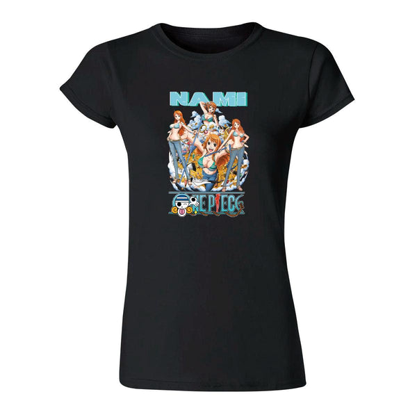 Playera Mujer Anime One piece Nami 000378N