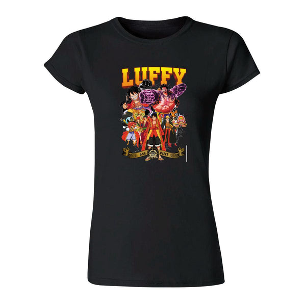 Playera Mujer Anime One piece Luffy 000388N