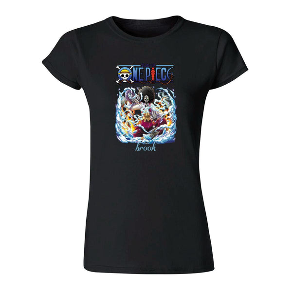 Playera Mujer Anime One piece Brook 000390N