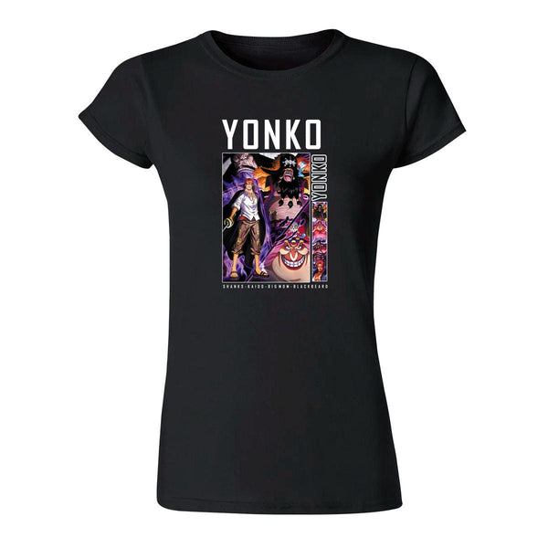 Playera Mujer Anime One piece Yonko 000396N