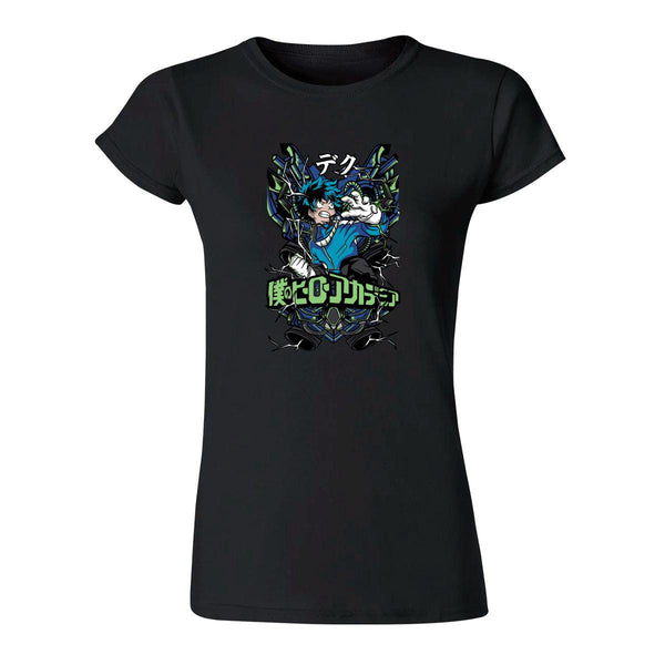 Playera Mujer Anime My Hero Academia Deku 000411N