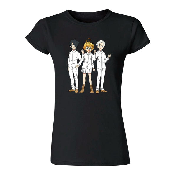 Playera Mujer Anime Yakusoku no Neverland Huérfanos 000417N