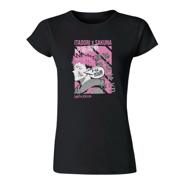 Playera Mujer Anime Jujutsu Kaisen Itadori Sakuna 000420N