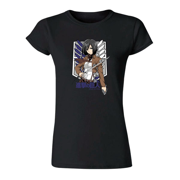 Playera Mujer Anime Attack on Titan Mikasa Ackerman 000460N