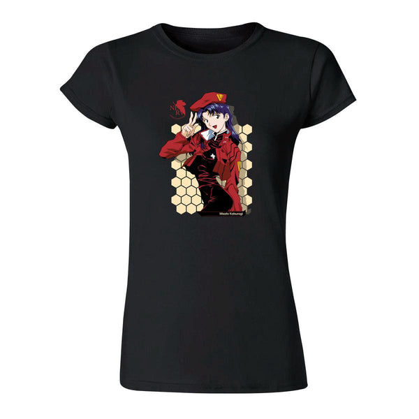 Playera Mujer Anime Evangelion Misato Katsuragi 000466N