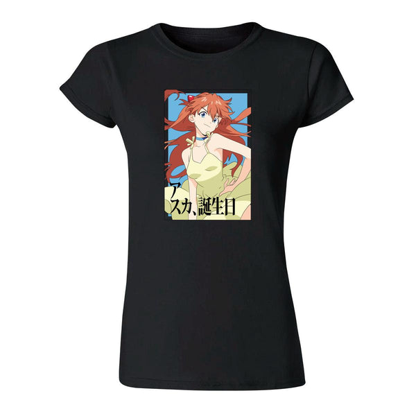 Playera Mujer Anime Evangelion Asuka Langley 000468N