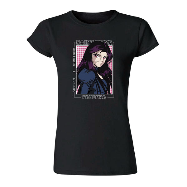 Playera Mujer Anime Caballeros del Zodiaco Pandora 000470N