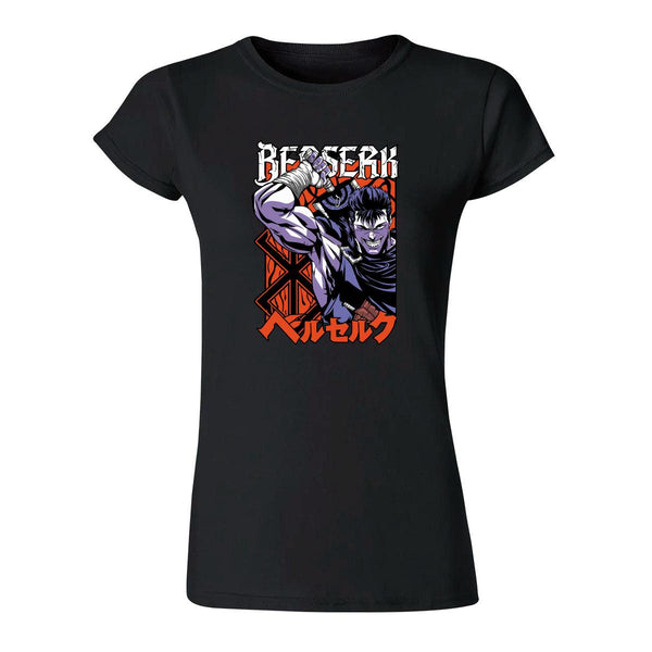 Playera Mujer Anime Berserk Guts 000473N