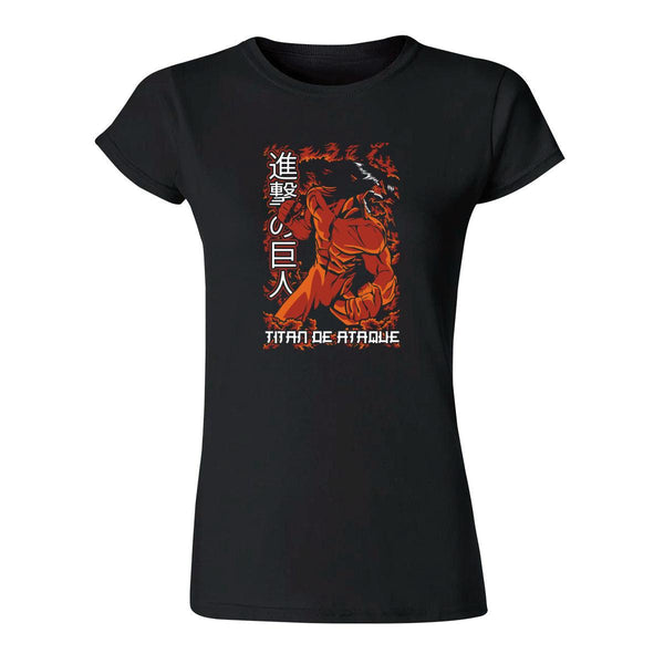 Playera Mujer Anime Attack on Titan Ataque 000483N