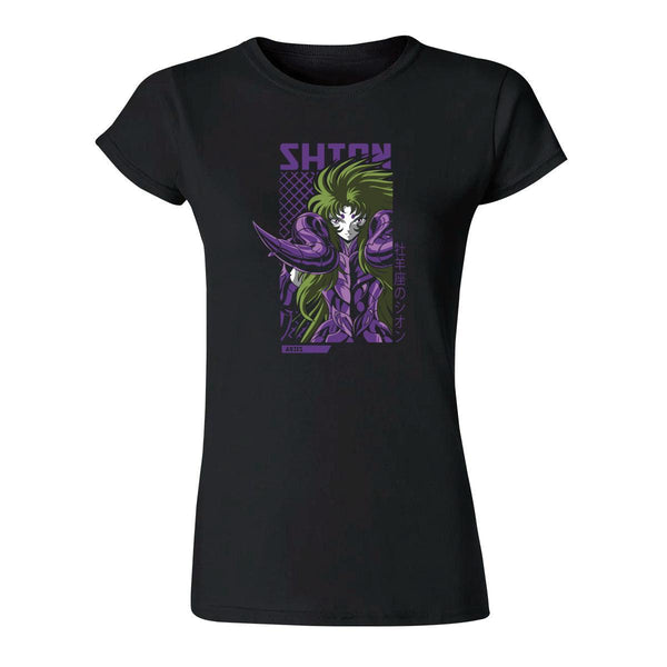 Playera Mujer Anime Caballeros del Zodiaco Aries 000486N