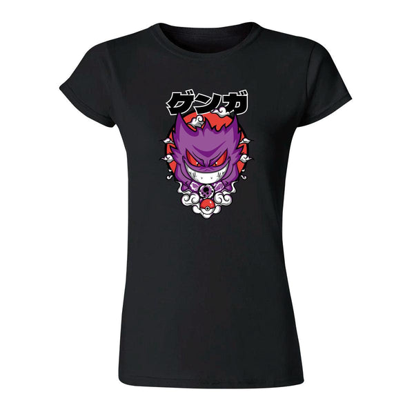 Playera Mujer Anime Pokemon Gengar 000487N