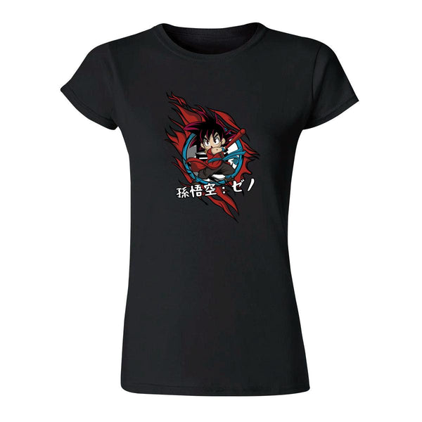 Playera Mujer Anime Dragon Ball Goku 000491N