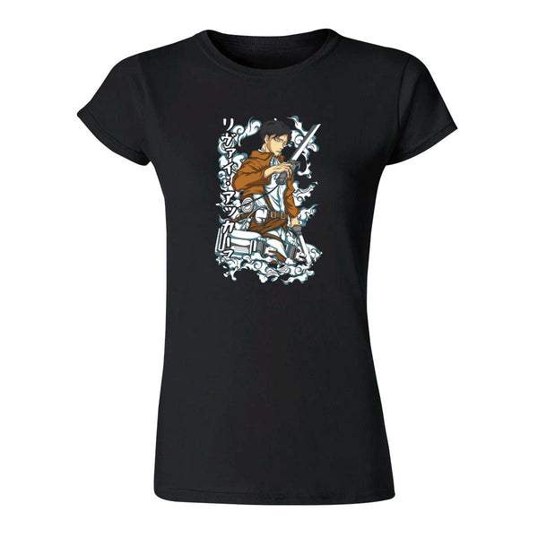 Playera Mujer Anime Attack on Titan Levi Ackerman 000492N