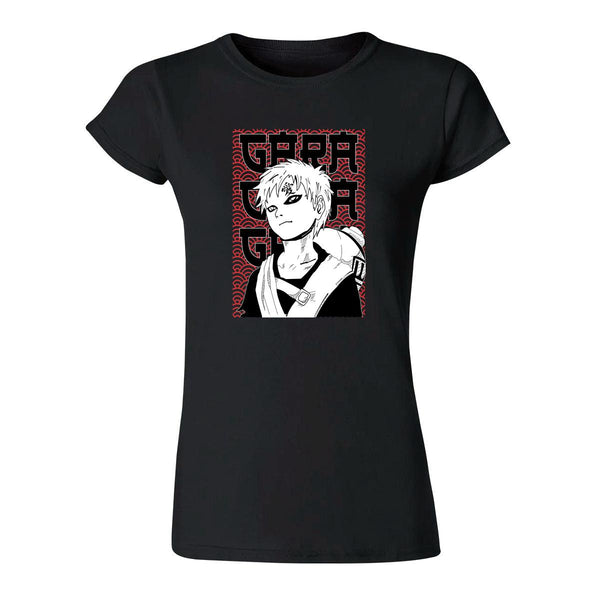 Playera Mujer Anime Naruto Gaara 000506N