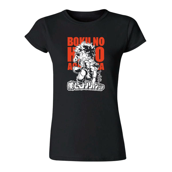 Playera Mujer Anime My Hero Academia Deku 000519N