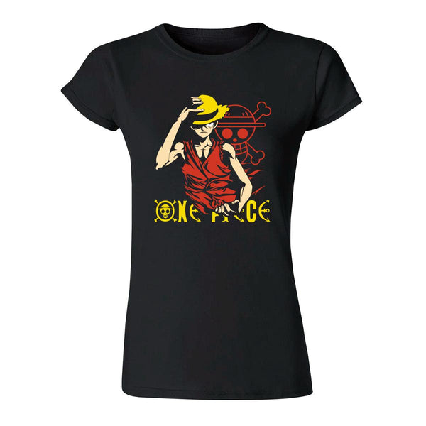 Playera Mujer Anime One Piece Luffy 000526N