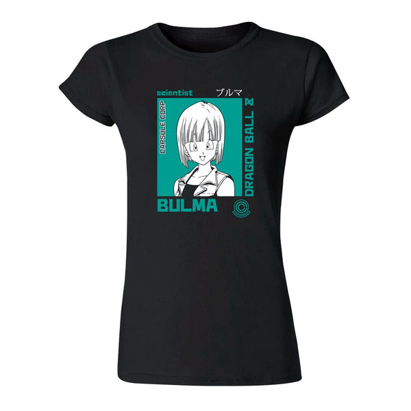 Playera Mujer Anime Dragon Ball Bulma 000532N