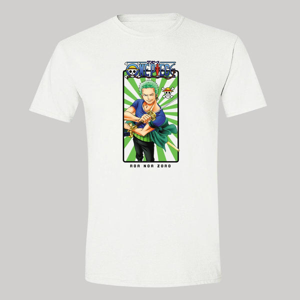 Playera Hombre Anime One piece Zoro Roronoa 000345B