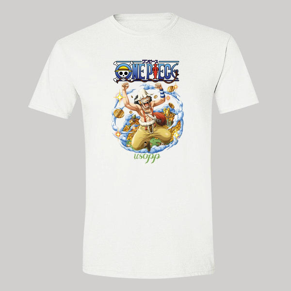 Playera Hombre Anime One piece Usopp 000405B