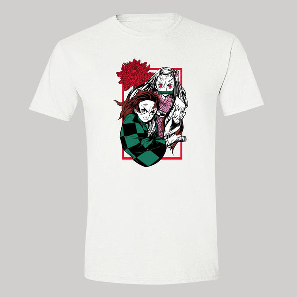 Playera Hombre Anime Demon Slayer Tanjiro Nezuko 000431B