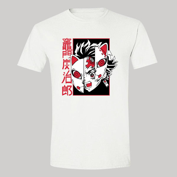 Playera Hombre Anime Demon Slayer Tanjiro Kamado 000432B