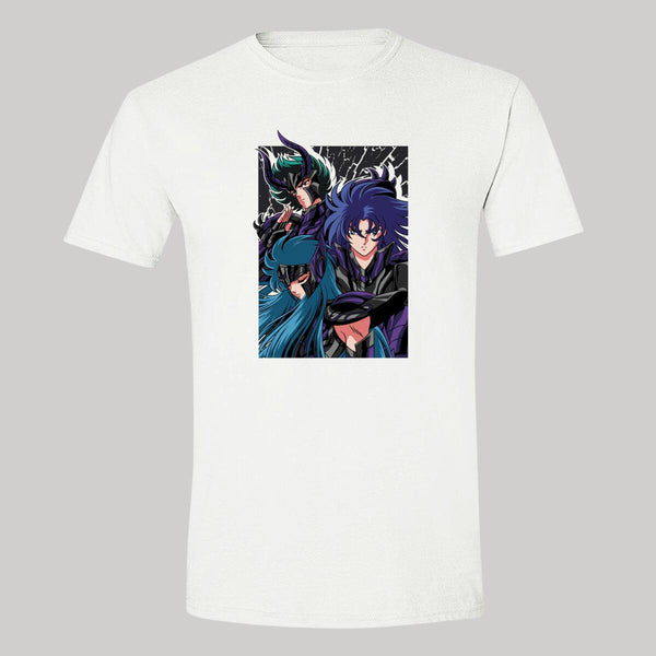 Playera Hombre Anime Caballeros del Zodiaco Hades 000434B