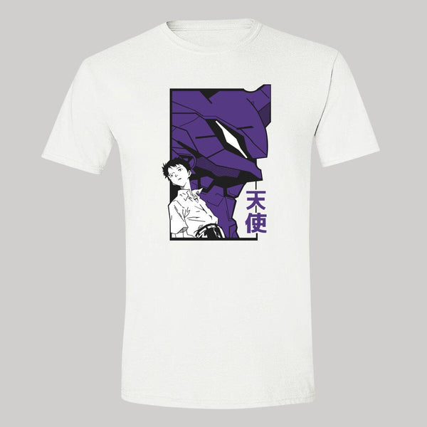 Playera Hombre Anime Evangelion Shinji Ikari 000443B