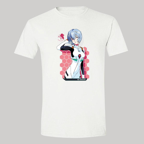 Playera Hombre Anime Evangelion Rei Ayanami 000465B