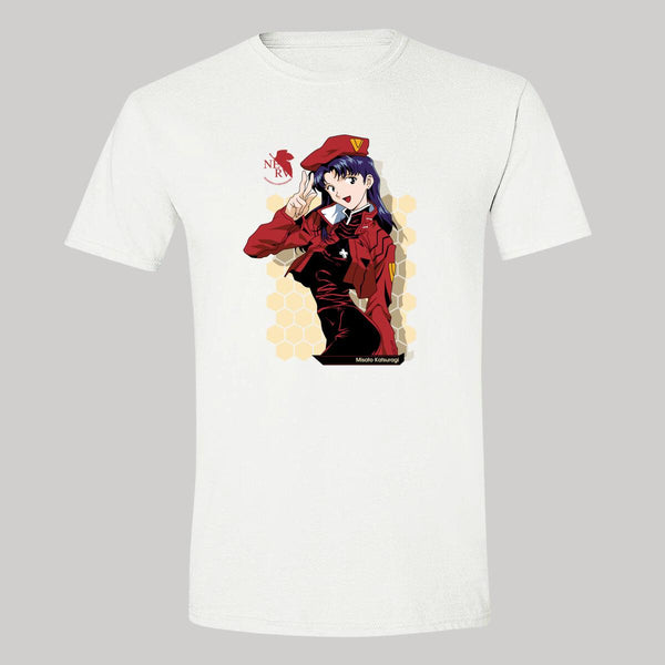 Playera Hombre Anime Evangelion Misato Katsuragi 000466B