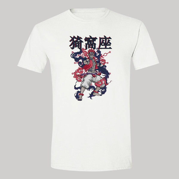 Playera Hombre Anime Demon Slayer Akaza 000476B