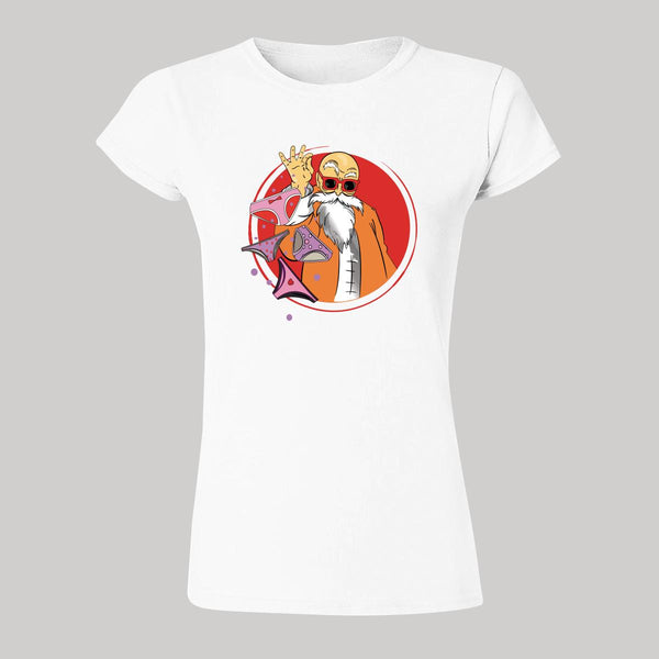 Playera Mujer Anime Dragon Ball Maestro Roshi 000182B