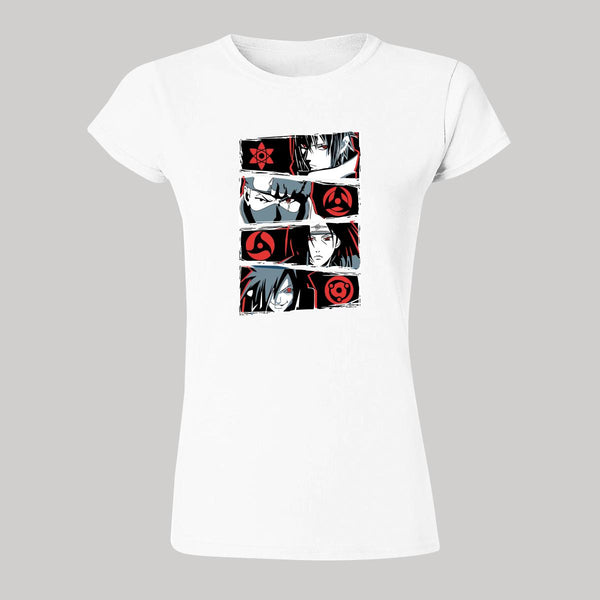 Playera Mujer Anime Naruto Sharingan 000186B